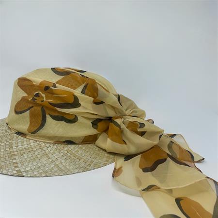 Cappello Paglia Beige