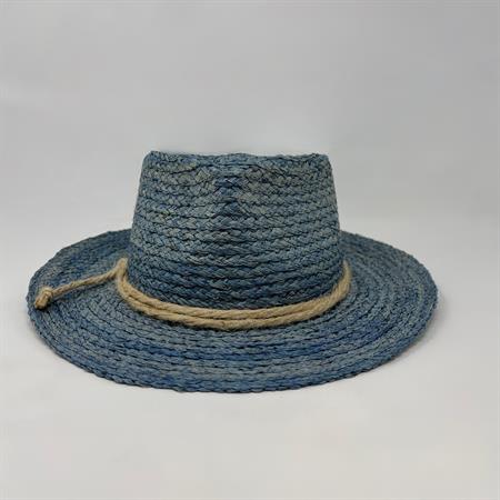 Cappello Paglia Blu