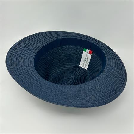 Cappello Paglia Blu