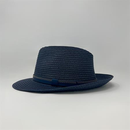 Cappello Paglia Blu