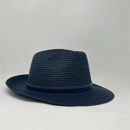 Cappello Paglia Blu