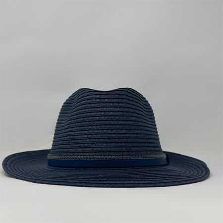 Cappello Paglia Blu