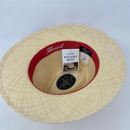 Cappello Panama Rosso