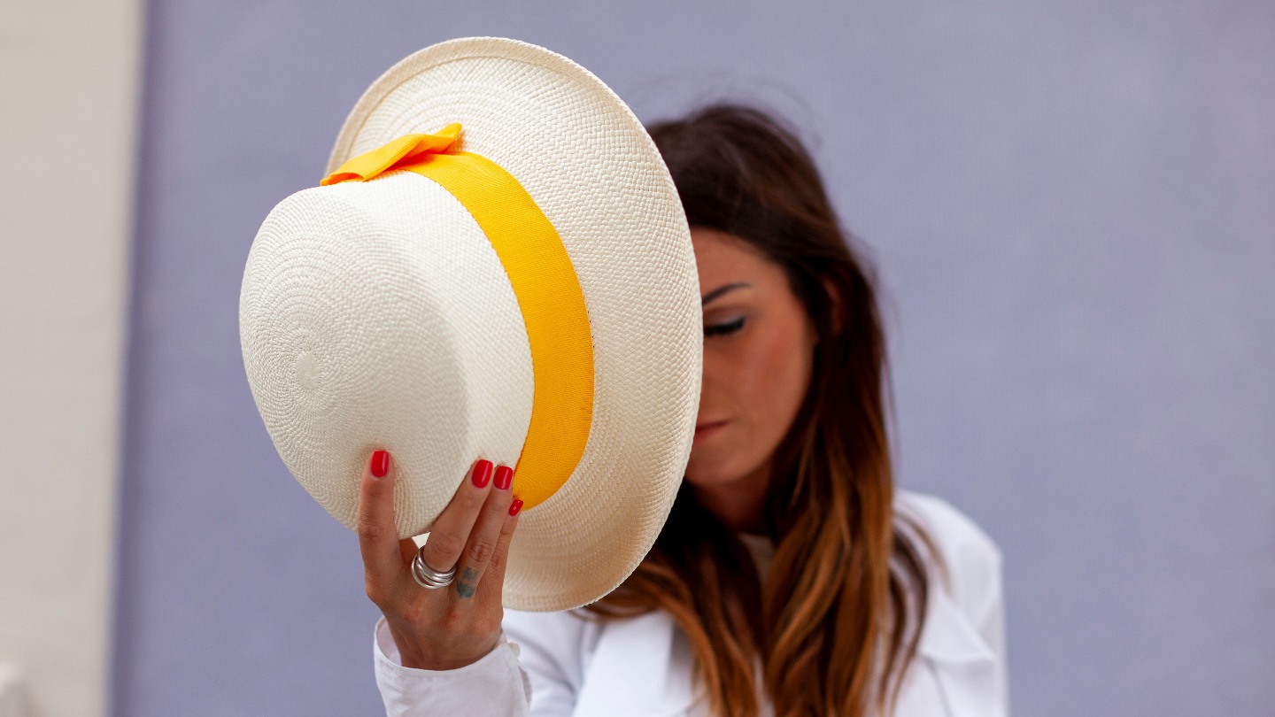 cappelli da donna Panama originale